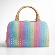 Aurora Borealis Rainbow Sequin Handbag | Mermaid Glow Party Purse - Image 2