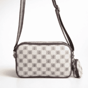 Classic Monogram Print Multi-Pocket Crossbody Bag - Image 3