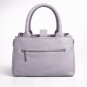 Elegant Floral Print Tote Handbag for Women (Premium Grey Top Handle Shoulder Bag) - Image 2