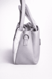 Elegant Floral Print Tote Handbag for Women (Premium Grey Top Handle Shoulder Bag) - Image 3