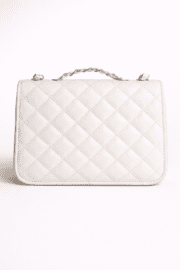 Elegant Quilted Pink Chain Sling Bag for Women (Stylish Crossbody Shoulder Handbag) - Image 2