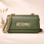 Elegant Olive Green Chain Sling Bag for Women