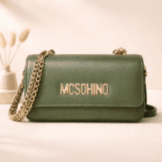 Elegant Olive Green Chain Sling Bag for Women